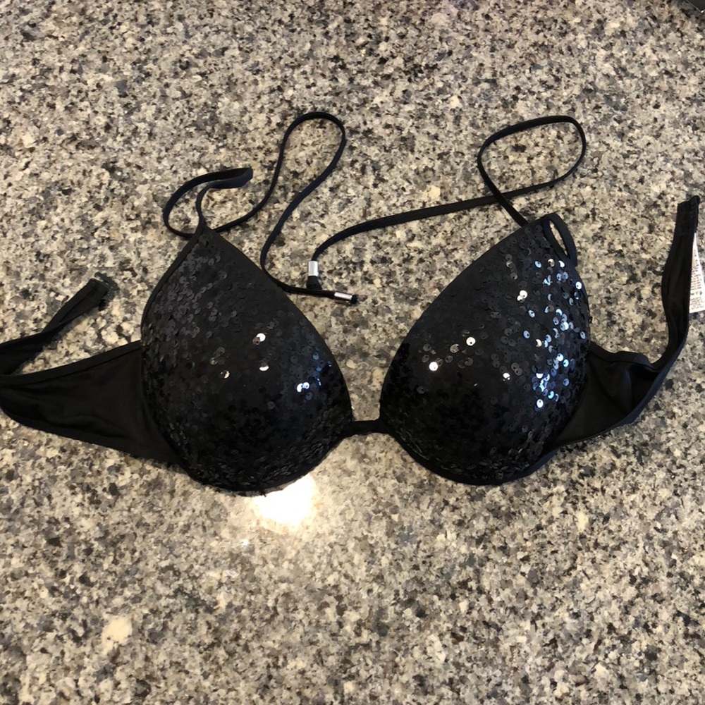 Victoria’s Secret PINK all sequin bathing suit top